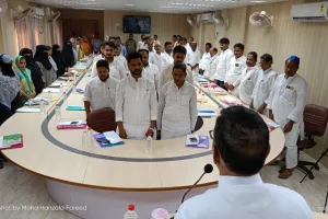 नगर पालिका  बोर्ड की प्रथम बैठक,हुई संपन्न विकास के प्रति समर्पित दिखे सभासदगण